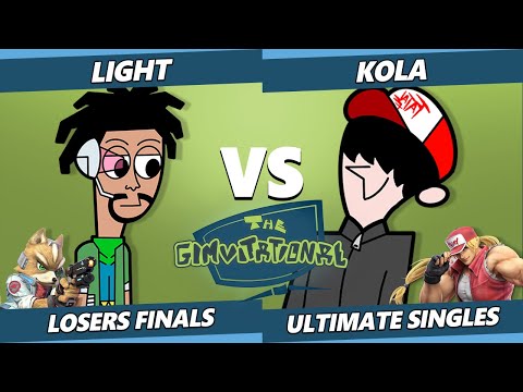 Gimvitational Losers Finals - Light (Fox) Vs. Riddles (Terry) SSBU Smash Ultimate Tournament