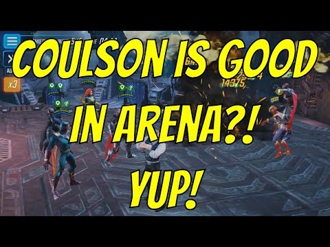 Coulson Is Good In Arena?! YUP! - Marvel Strike Force