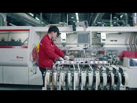 Batch-size-one 4 machines | U-shape edgebanding line | China