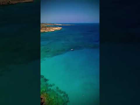 Drone View of Ayia Napa Beach, Cyprus | Paradise in 4K