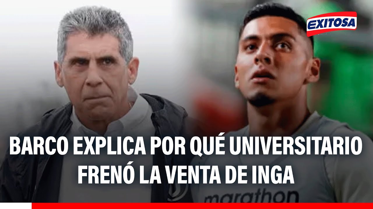 🔴🔵 Universitario: Álvaro Barco EXPLICA por qué César Inga no fue transferido al fútbol del exterior