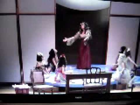 Cendrillon by Massenet Act 2, La Fee and her fairies waking up cendrillon