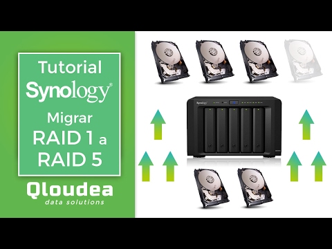Migrar de RAID1 a RAID5 en Synology - Tutorial
