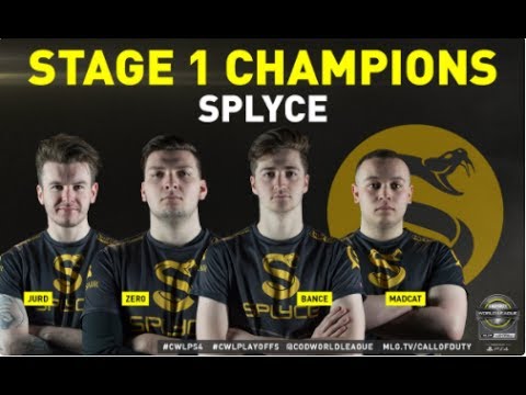 Splyce win CWL Global Pro League Stage 1 Playoffs!!! (Splyce vs. Luminosity Grand Final)