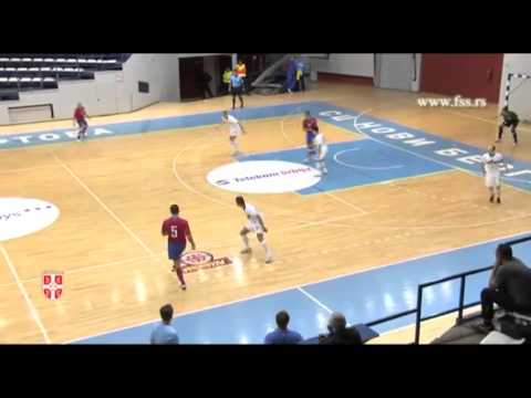 Futsal: Srbija -- Slovenija 3:2 (1:1)