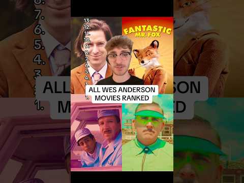 RANKING WES ANDERSON MOVIES (WORST TO BEST)‼️❄️