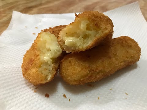 Potato Croquettes Recipe/ Potato cheese balls