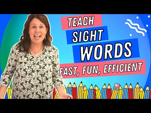 6 Fun Ways To Teach Sight Words To Kids - Perfect For Kindergarten And First Grade