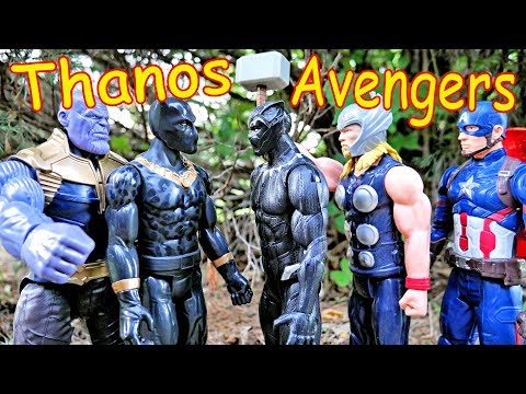 Thanos vs Hulk, Black Panther, Iron Man, Thor - Avengers Full Fight!