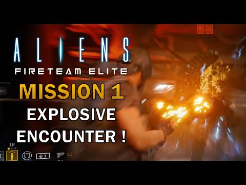 ALIENS FIRETEAM ELITE MISSION 1 [PC Gameplay Walkthrough No Commentary 1440p 60FPS]