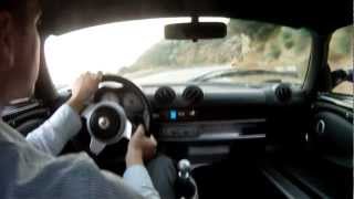 preview picture of video 'Lotus Elise following my Mazda RX-8 downhill on Glendora Mountain Road (GMR) - GoPro HD'