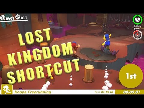 Lost Kingdom Regular Cup Race Shortcut, Super Mario Odyssey