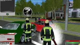 preview picture of video 'Feuerwehr Simulator 2010 (Autobahn)'