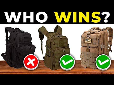 TOP 5 BEST TACTICAL BACKPACKS on AMAZON 2026 | Best Military Backpacks