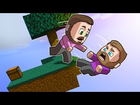 DON'T Fall Off The SkyBlock Challenge! | Minecraft