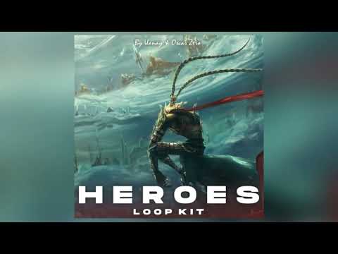 (FREE) (+30) DRILL LOOP KIT/SAMPLE PACK 2022 - "HEROES" (Vocal, ethnic, strings, Russ, Fivio)