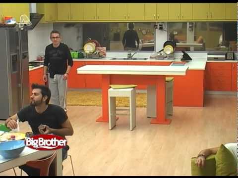 Big Brother Greece 2010 - Hlias being himself