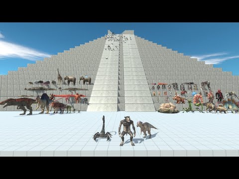 3 Updated Units Pachycephalosaurus Werewolf Scorpion vs ALL UNITS Animal Revolt Battle Simulator