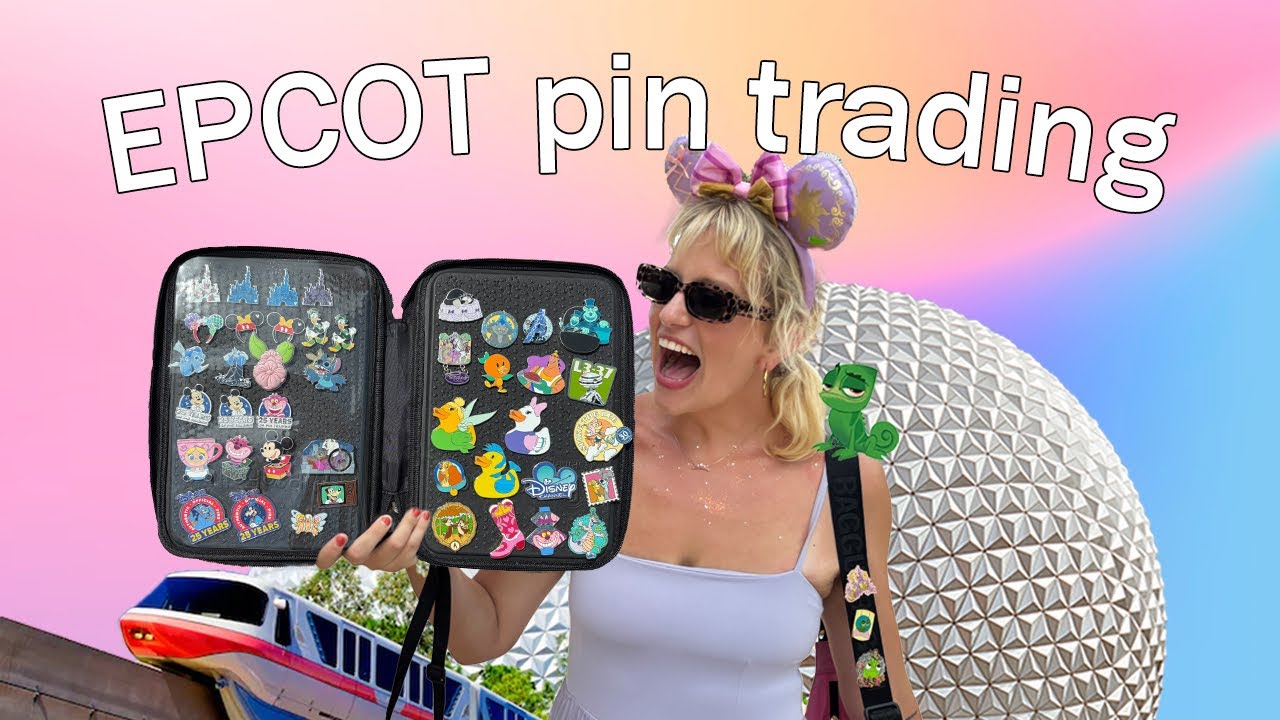 AMAZING Day of Pin Trading at Walt Disney World | EPCOT Pin Trading