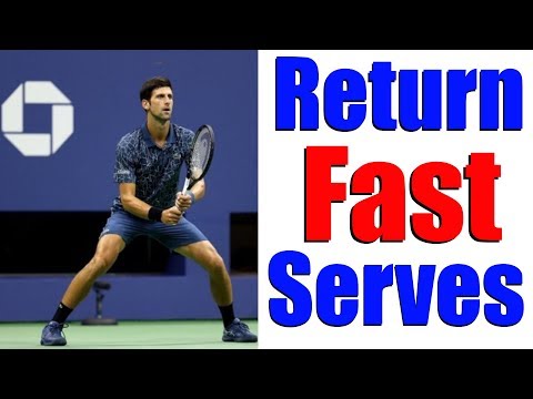 How To Return Fast Serves In Tennis - Tennis Lesson
