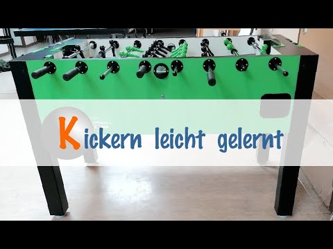 Kickern leicht gelernt Nr. 11 - Zieher/Schieber von hinten