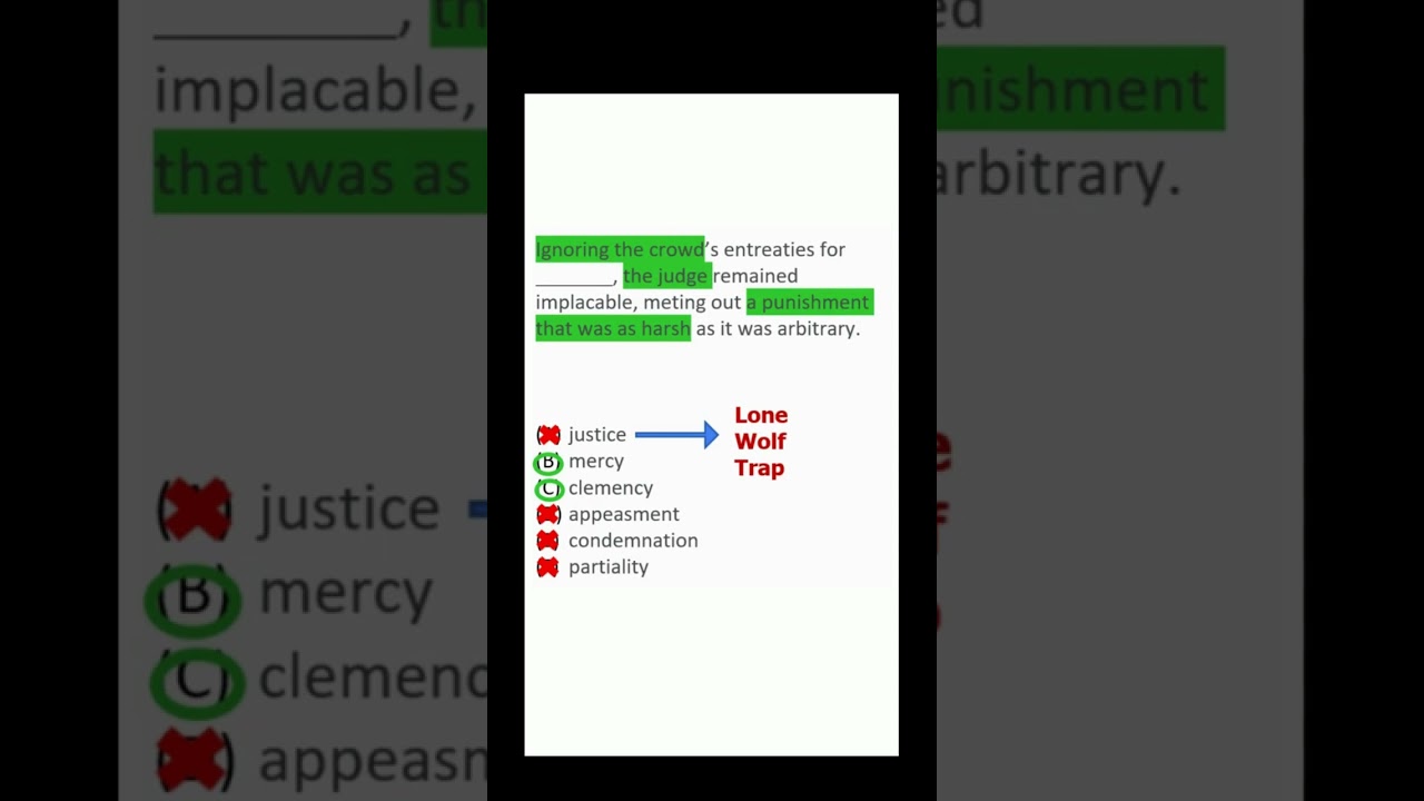 We're down to two answer choices. Which do you think is the correct answer? #shorts
