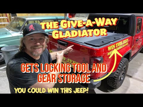 Dirt Daily. The Give-A-Way Gladiator gets Tuffy Lock-boxes in the Bed