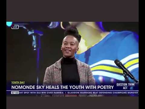Nomonde sky’s interview at ENCA, (16 June 2024) #sky #word