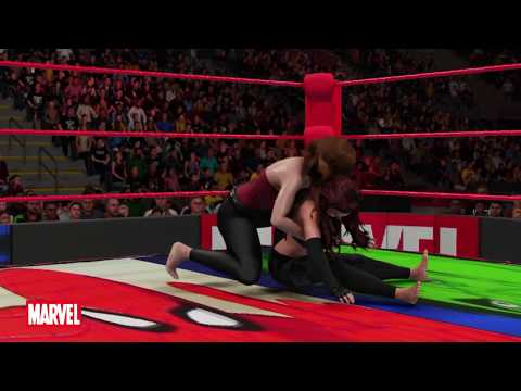 WWE 2K19 Black Widow vs. Scarlet Witch - Requested Match