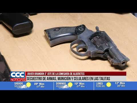 09 Secuestro de armas, munición y celulares en Las Talitas