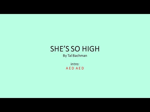 Shes So High - Tal Bachman
