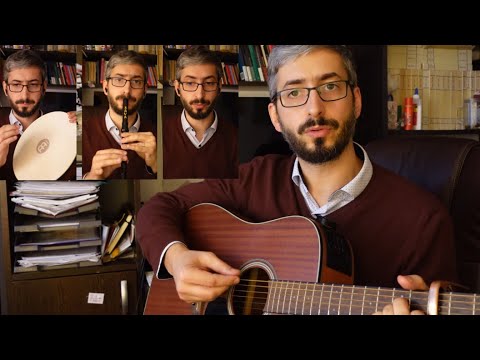 ❄️Deschide ușa, creștine! (florile dalbe) / 2 Voci, fluier, chitară❄️