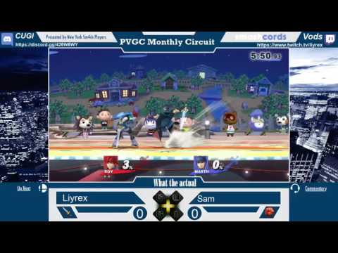 Liyrex (Roy) Vs. Sam (Marth) CUGI Weekly Circuit 3/7/17 Winners Bracket