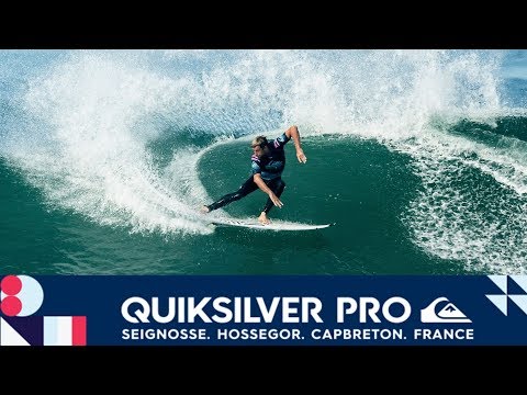 Gudauskas vs. Zietz vs. Wilson - Round Four, Heat 4 - Quiksilver Pro France 2018