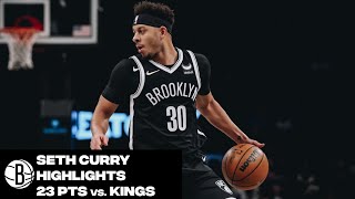 [高光] Seth Curry  23 Pts VS Kings