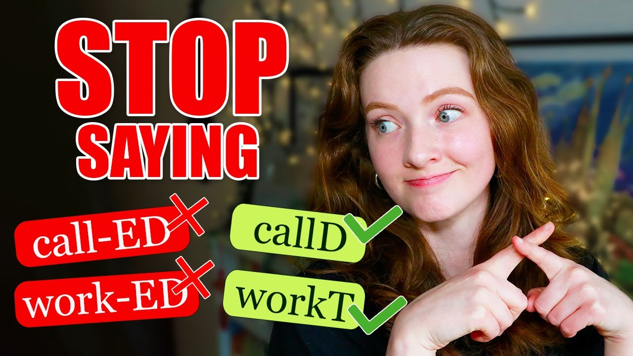 How to Pronounce 'ed' Endings in English (+ FREE PDF 📎)