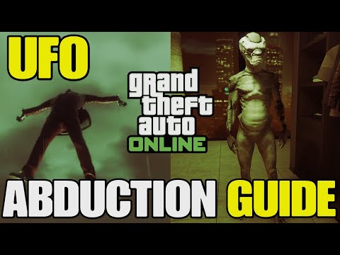 GTA Online UFO Abduction Guide! How To Unlock Rare Items!