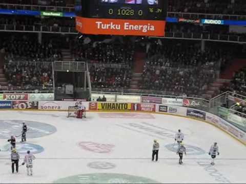 14.03.2009 TPS - JYP @ Tepsin yv + yleisön kannustusta