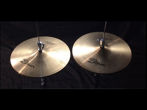 NEW BEAT vs  MASTERSOUND - ZILDJIAN HIHAT 14 COMPARISON