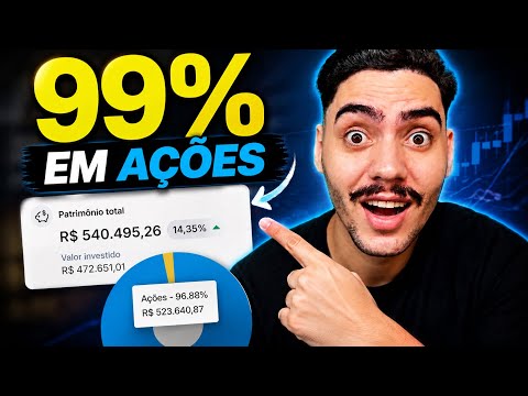 Finanças e investimentos: Started investing at 37... today he has R$ 500k. Is this strategy worth copying?