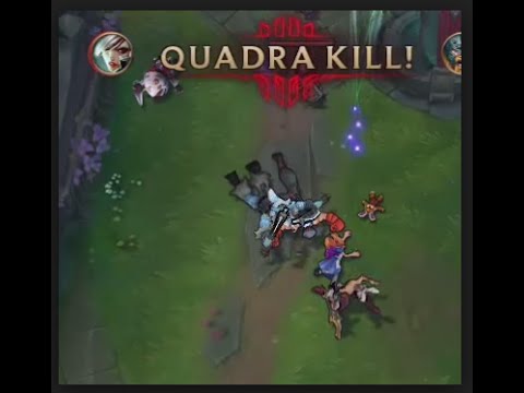 HUNI - Riven Quadra kill in world champiomship Season 5