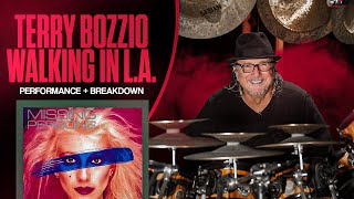 Terry Bozzio's Iconic "Walking in L.A." | Missing Persons Performance and Breakdown