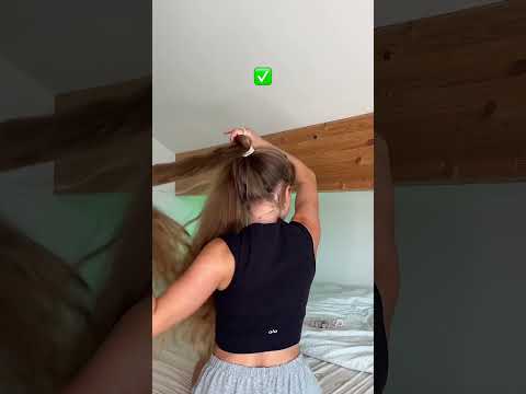 Wer muss diese easy Frisur ausprobieren? 😍 lnsta: anna_strigl #haare #frisur