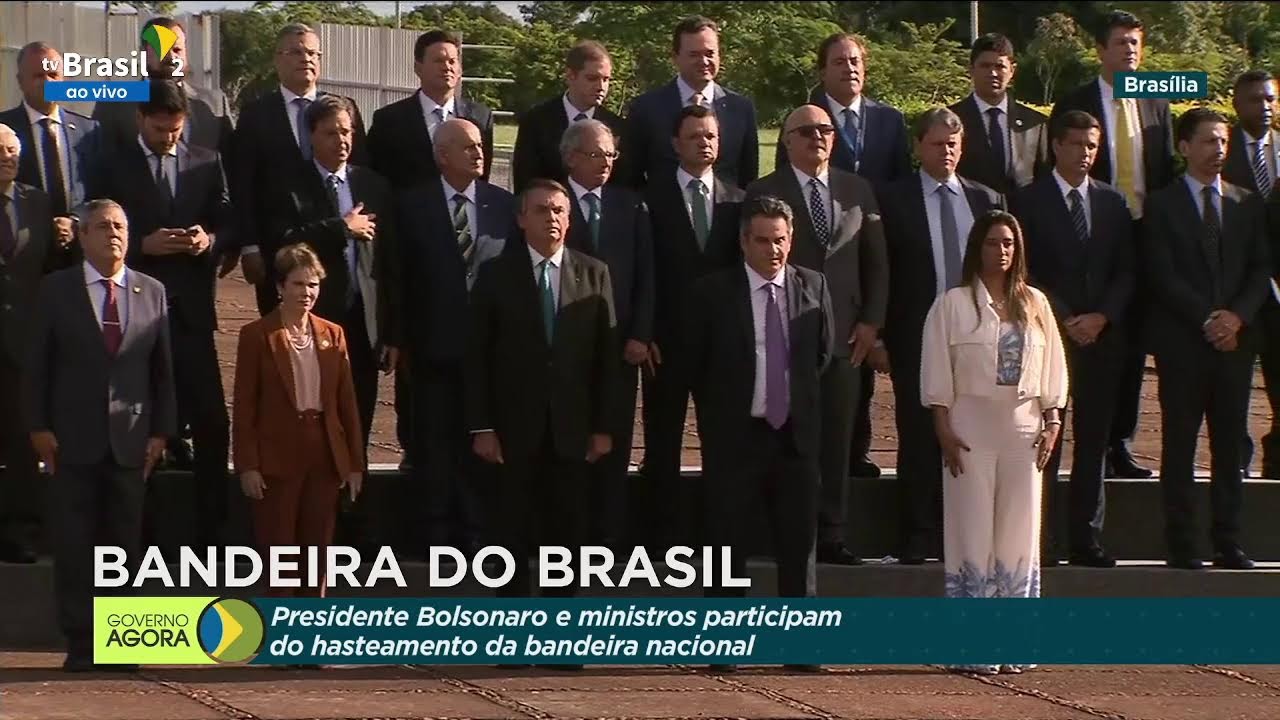 Cerimônia de Hasteamento da Bandeira Nacional
