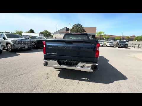 2020 Chevrolet Silverado 1500 Double Cab Standard Box 2-Wheel Drive Work Truck in Blue for sale at Boyer Pickering Chevrolet Cadillac Buick GMC Ltd. in Pickering, ON