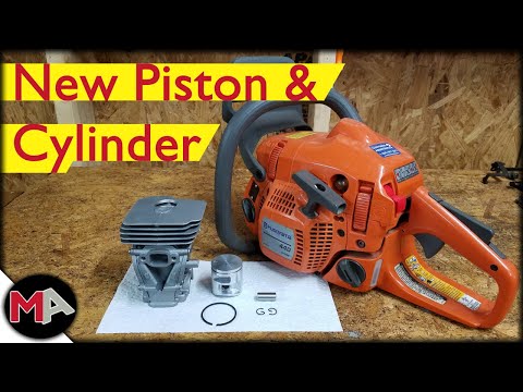 Replacing a Chainsaw Piston and Cylinder