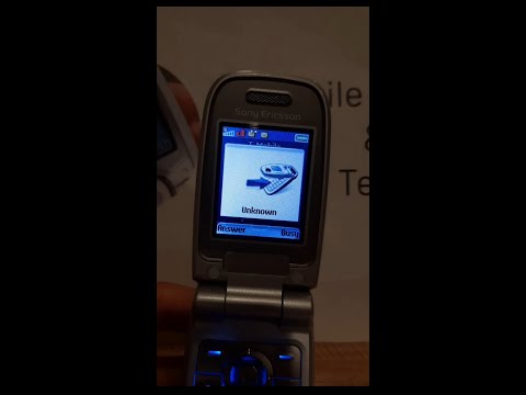 Sony Ericsson Z520a (Cingular) Incoming Call