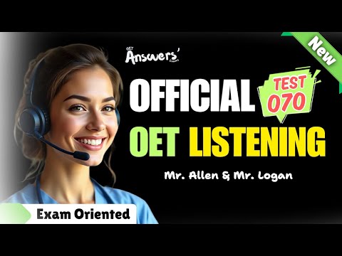 OET Listening Sample for Nurses and Doctors | 02-12-2024 #oet #oetexam #oetnursing #oetlisteningtest