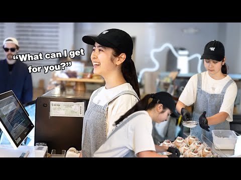 I Worked at a Cafe For 24 Hours (harder than I thought...)