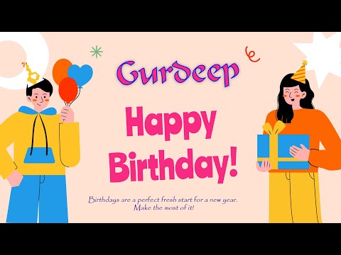 Happy Birthday to Gurdeep